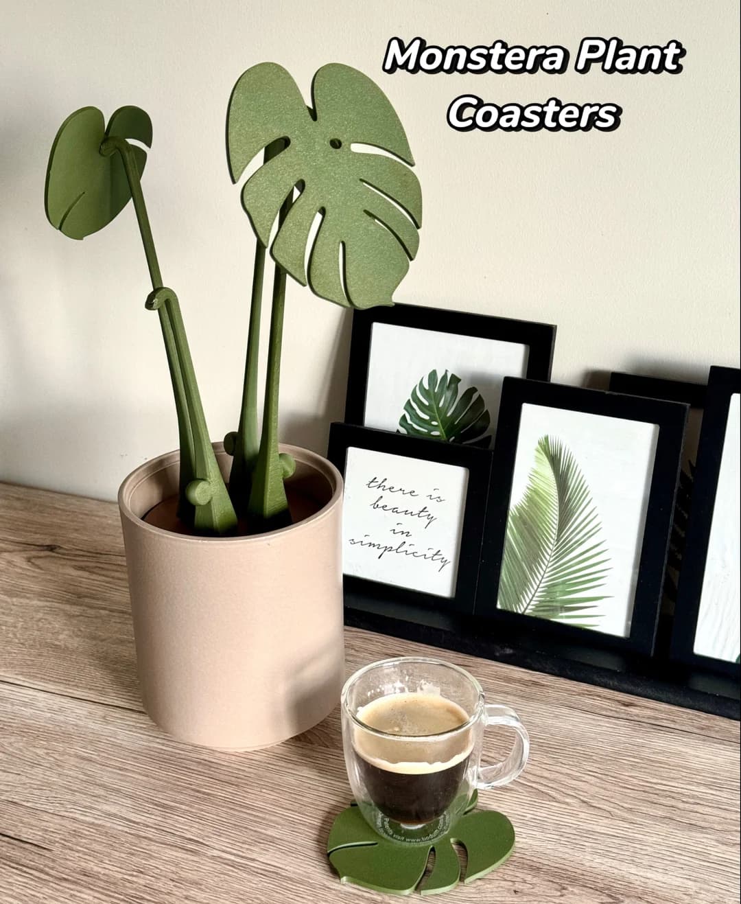 Posavasos Planta Monstera - Image 1